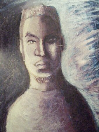 Self Portrait (Light to Dark) 11x14 INCHES ON CANVAS BOARD