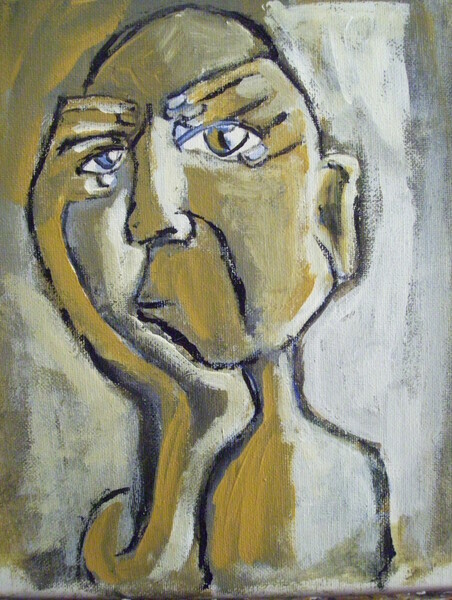 Acrylic Expressionistic painting 